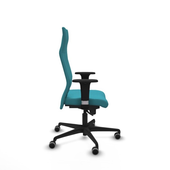 Albacete XL sincro bali turquesa brazos 1D base nailon ruedas 65mm engomadas