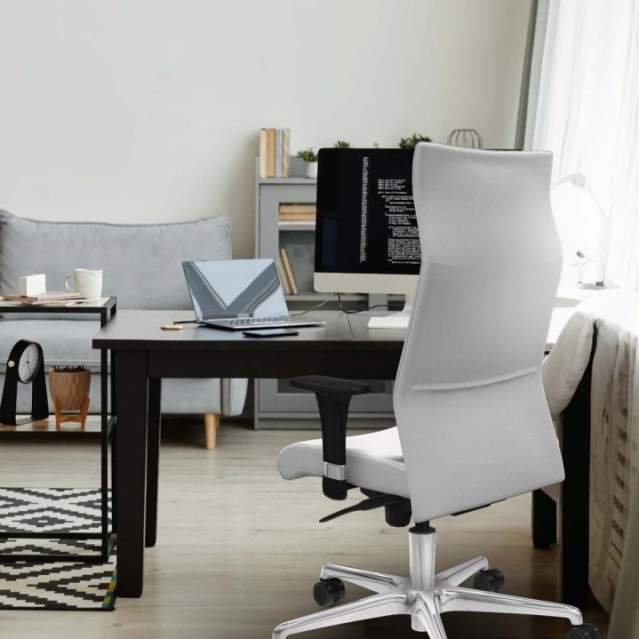 Albacete XL sincro bali turquesa brazos 1D base aluminio ruedas 65 mm nailon