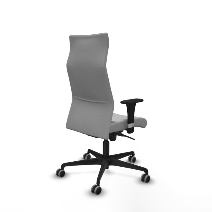 Albacete XL sincro bali gris claro brazos 1D base nailon ruedas 65mm engomadas