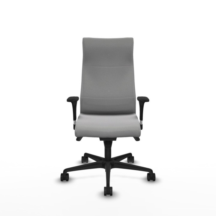 Albacete XL sincro bali gris claro brazos 1D base nailon ruedas 65 mm nailon