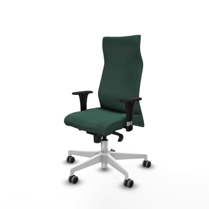 Albacete XL sincro bali verde botella brazos 1D base blanca ruedas 65mm engomadas