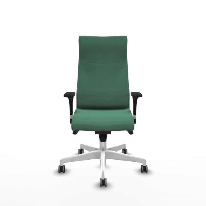 Albacete XL sincro bali verde esmeralda brazos 1D base blanca ruedas 65mm engomadas