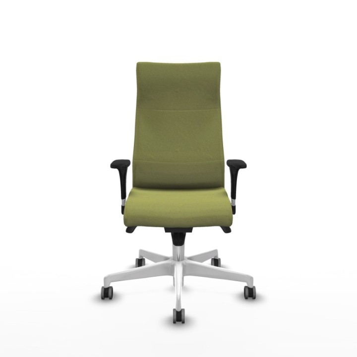 Albacete XL sincro bali verde oliva brazos 1D base blanca ruedas 65mm engomadas