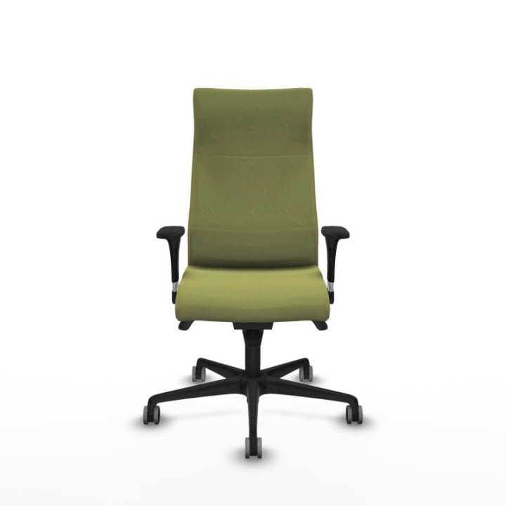 Albacete XL sincro bali verde oliva brazos 1D base nailon ruedas 65mm engomadas