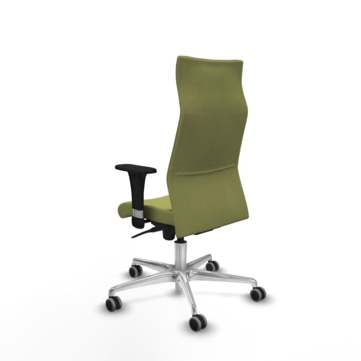 Albacete XL sincro bali verde oliva brazos 1D base aluminio ruedas 65mm engomadas