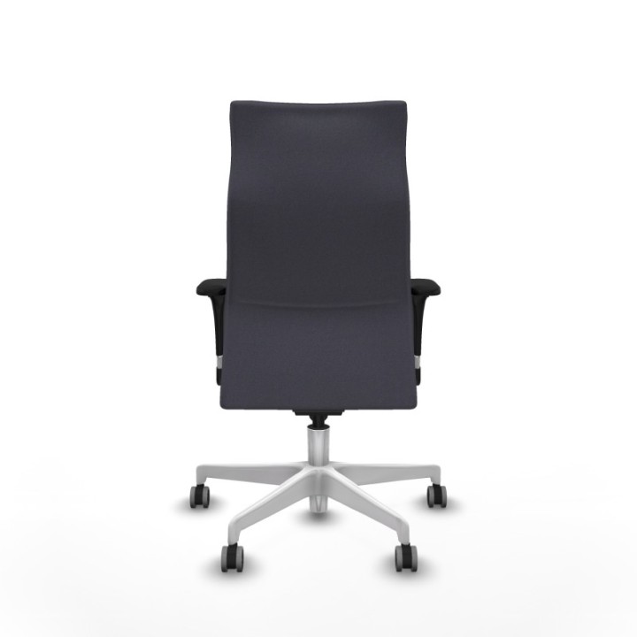 Albacete XL sincro bali gris oscuro brazos 1D base blanca ruedas 65mm engomadas