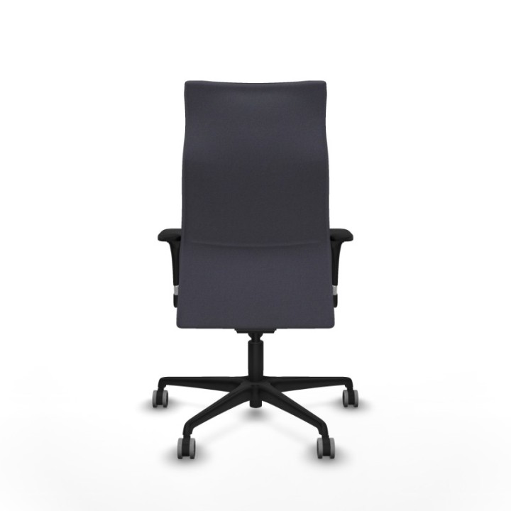 Albacete XL sincro bali gris oscuro brazos 1D base nailon ruedas 65mm engomadas