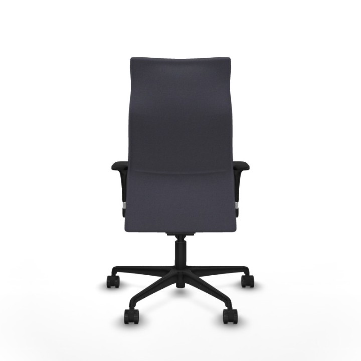 Albacete XL sincro bali gris oscuro brazos 1D base nailon ruedas 65 mm nailon