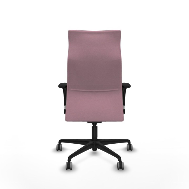 Albacete XL sincro bali rosa brazos 1D base nailon ruedas 65mm engomadas