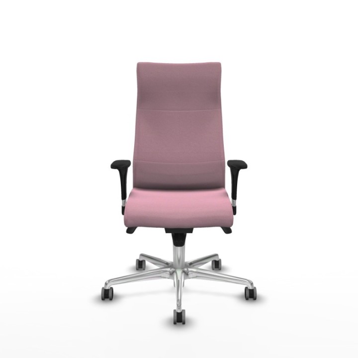 Albacete XL sincro bali rosa brazos 1D base aluminio ruedas 65mm engomadas