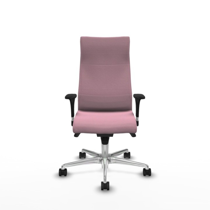 Albacete XL sincro bali rosa brazos 1D base aluminio ruedas 65 mm nailon