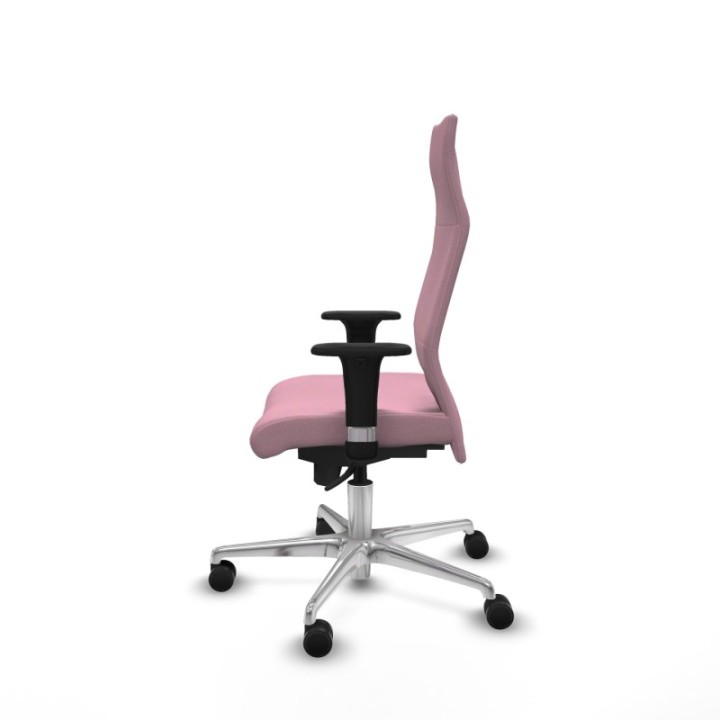 Albacete XL sincro bali rosa brazos 1D base aluminio ruedas 65 mm nailon