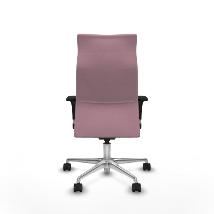 Albacete XL sincro bali rosa brazos 1D base aluminio ruedas 65 mm nailon