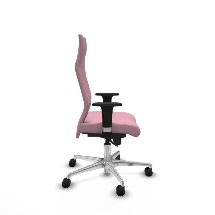 Albacete XL sincro bali rosa brazos 1D base aluminio ruedas 65 mm nailon