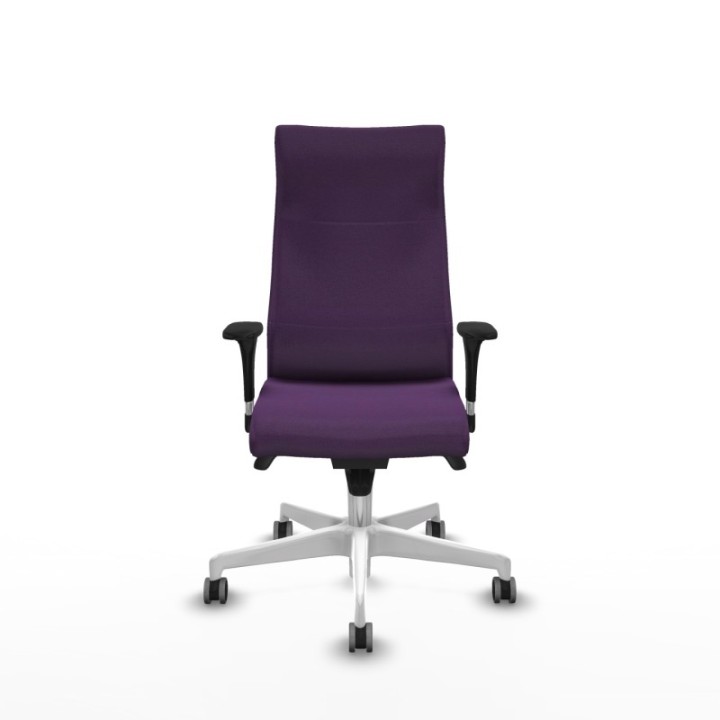 Albacete XL sincro bali morado brazos 1D base blanca ruedas 65mm engomadas