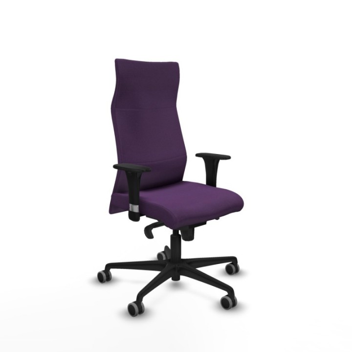 Albacete XL sincro bali morado brazos 1D base nailon ruedas 65mm engomadas