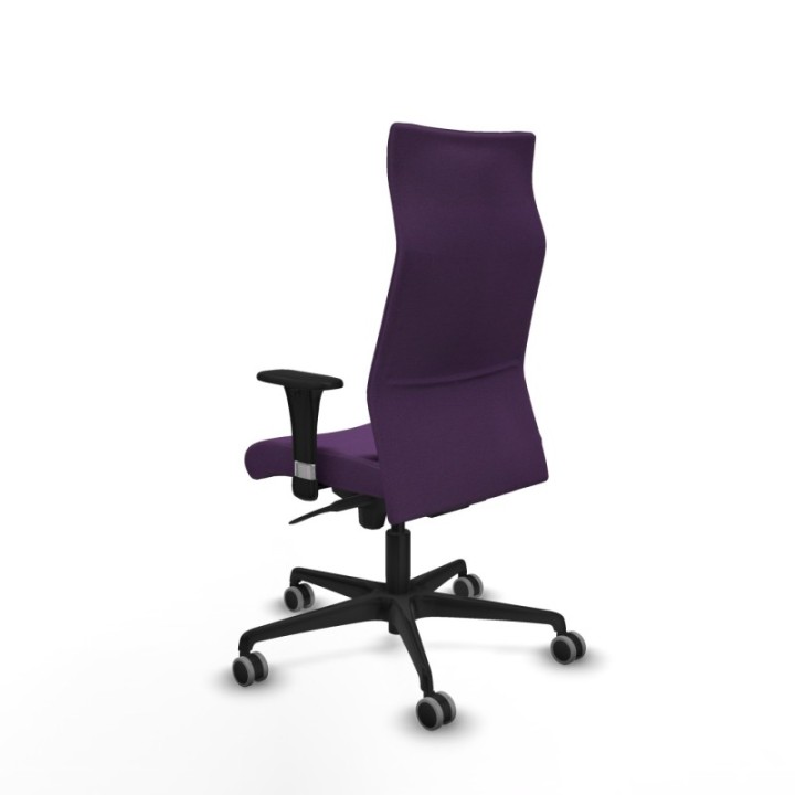 Albacete XL sincro bali morado brazos 1D base nailon ruedas 65mm engomadas