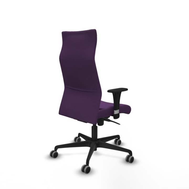 Albacete XL sincro bali morado brazos 1D base nailon ruedas 65mm engomadas