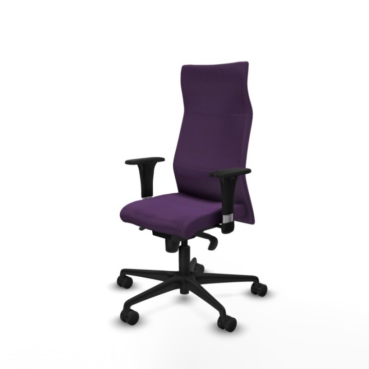 Albacete XL sincro bali morado brazos 1D base nailon ruedas 65 mm nailon