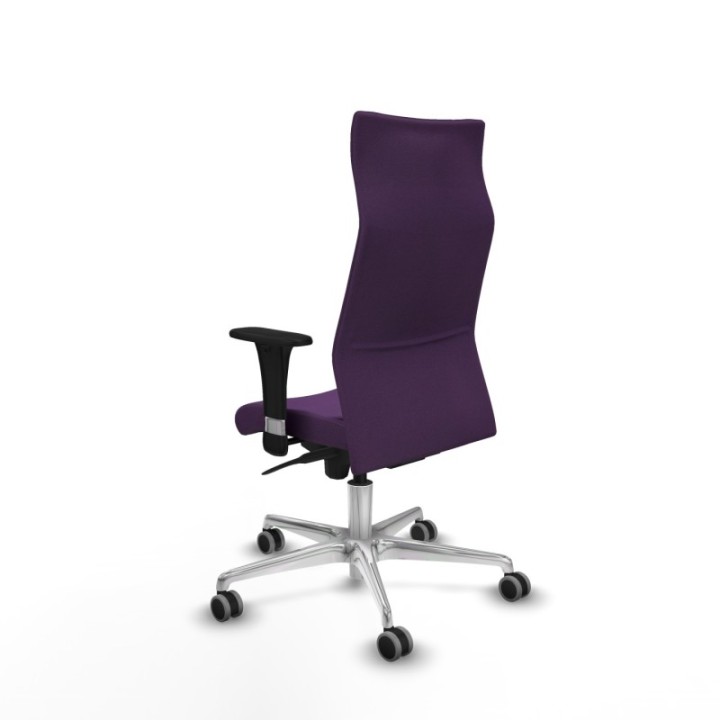 Albacete XL sincro bali morado brazos 1D base aluminio ruedas 65mm engomadas