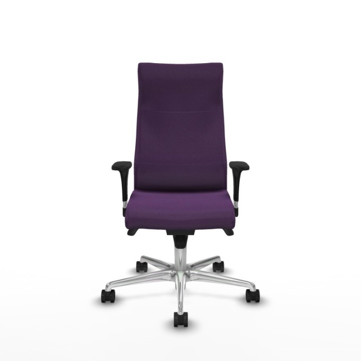 Albacete XL sincro bali morado brazos 1D base aluminio ruedas 65 mm nailon