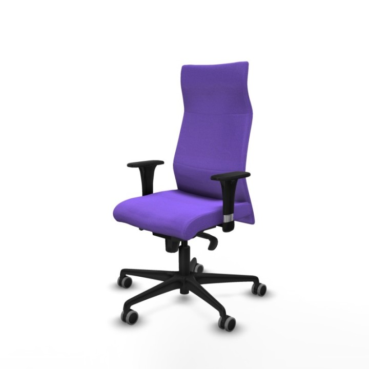 Albacete XL sincro bali lila brazos 1D base nailon ruedas 65mm engomadas