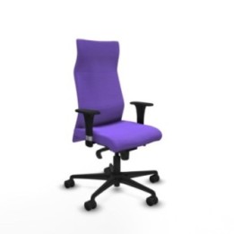 Albacete XL sincro bali lila brazos 1D base nailon ruedas 65 mm nailon