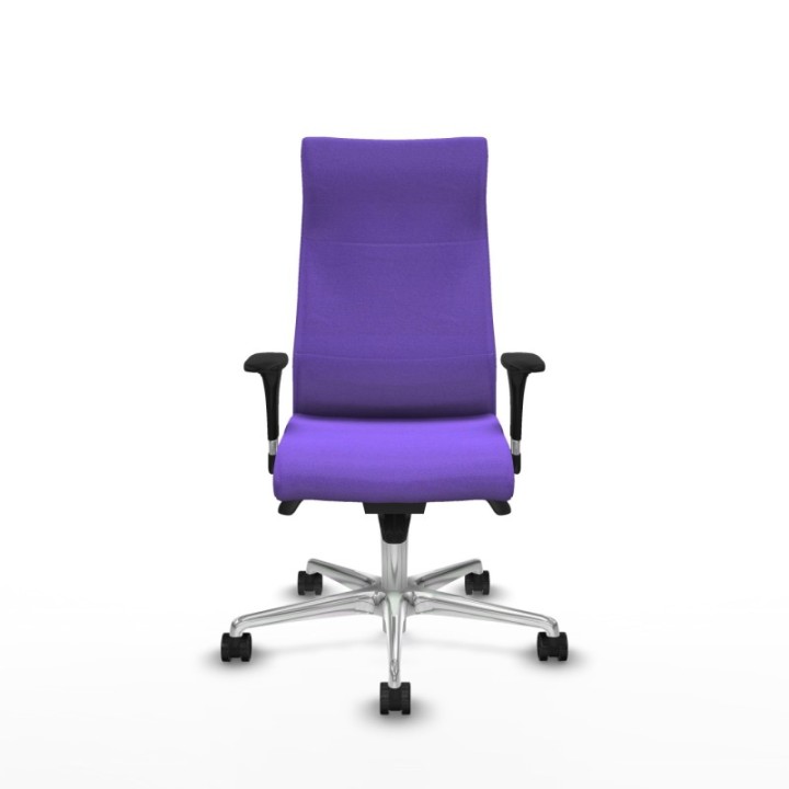 Albacete XL sincro bali lila brazos 1D base aluminio ruedas 65 mm nailon