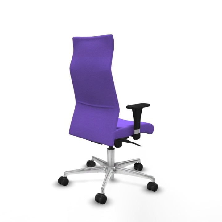 Albacete XL sincro bali lila brazos 1D base aluminio ruedas 65 mm nailon