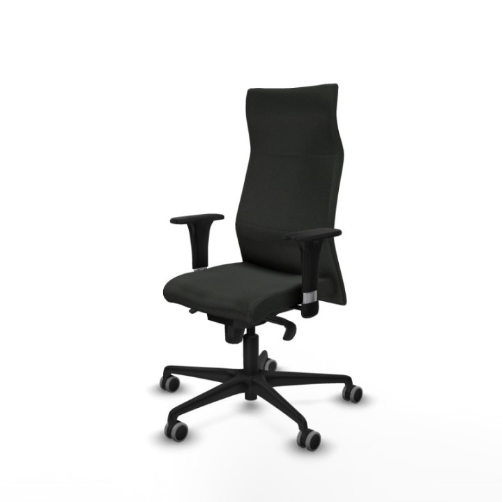 Albacete XL sincro bali negro brazos 1D base nailon ruedas 65mm engomadas