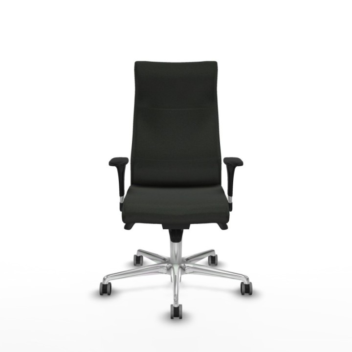 Albacete XL sincro bali negro brazos 1D base aluminio ruedas 65mm engomadas