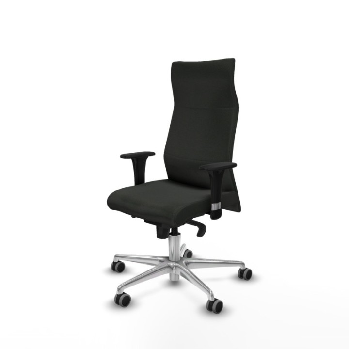 Albacete XL sincro bali negro brazos 1D base aluminio ruedas 65mm engomadas