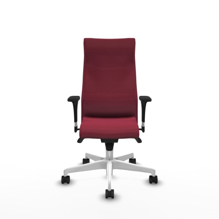 Albacete XL sincro bali granate brazos 1D base blanca ruedas 65 mm nailon