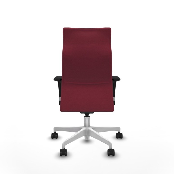 Albacete XL sincro bali granate brazos 1D base blanca ruedas 65 mm nailon