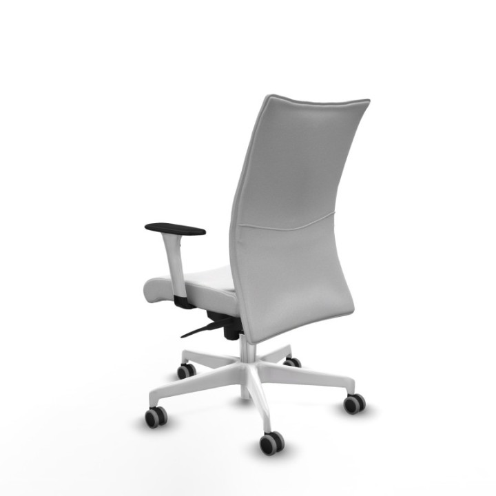 Albacete confidente sincro bali blanco brazos 1D blancos base blanca ruedas 65mm engomadas