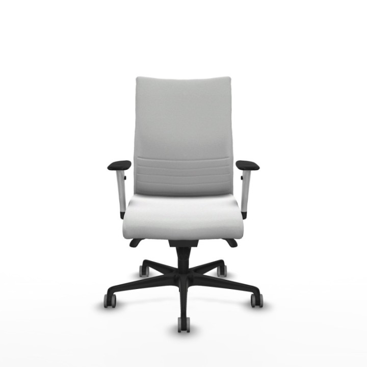 Albacete confidente sincro bali blanco brazos 1D blancos base nailon ruedas 65mm engomadas