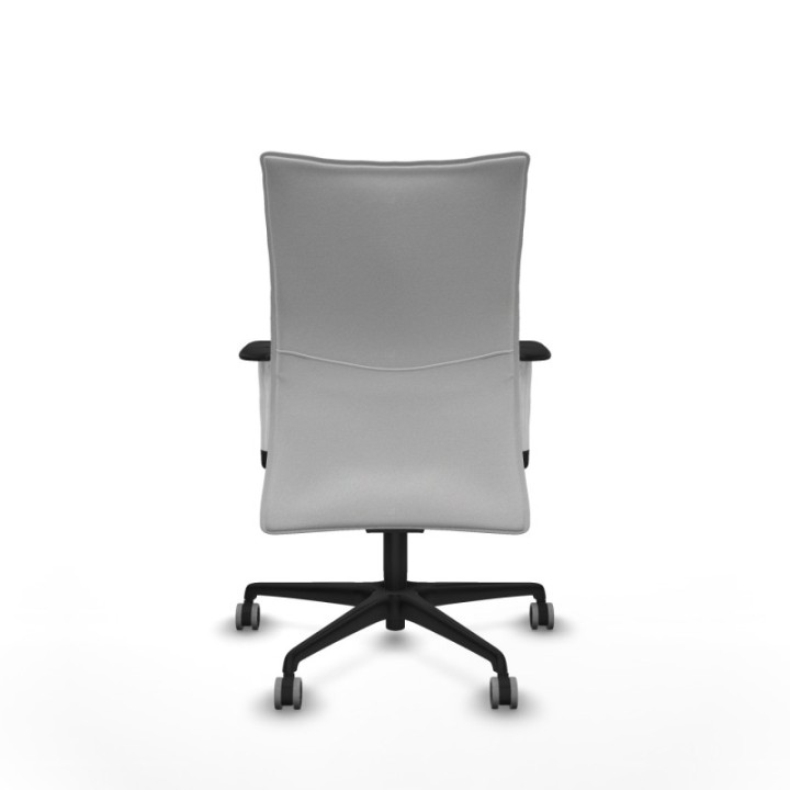 Albacete confidente sincro bali blanco brazos 1D blancos base nailon ruedas 65mm engomadas