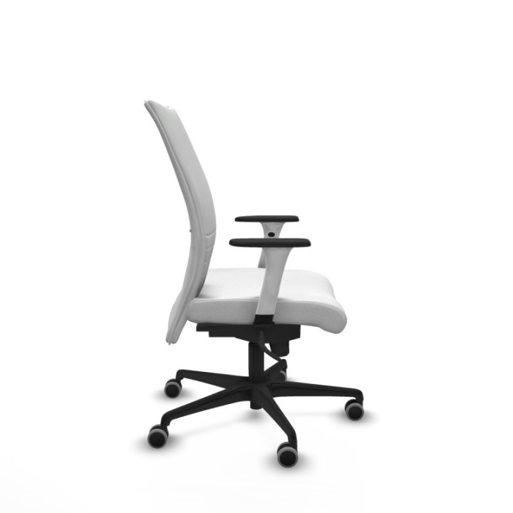 Albacete confidente sincro bali blanco brazos 1D blancos base nailon ruedas 65mm engomadas