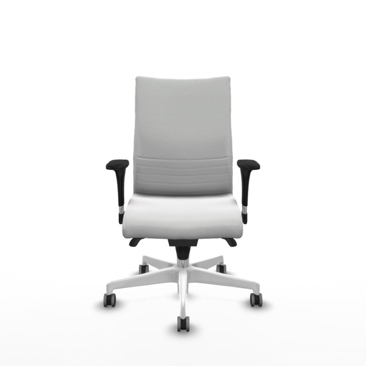 Albacete confidente sincro bali blanco brazos 1D base blanca ruedas 65mm engomadas