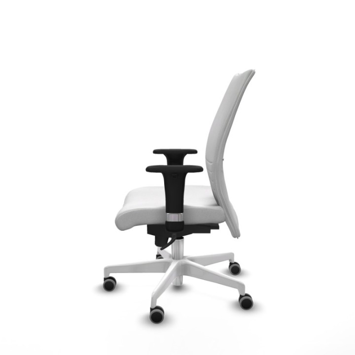 Albacete confidente sincro bali blanco brazos 1D base blanca ruedas 65mm engomadas