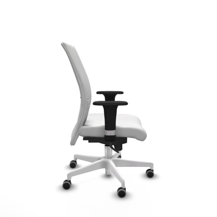 Albacete confidente sincro bali blanco brazos 1D base blanca ruedas 65mm engomadas