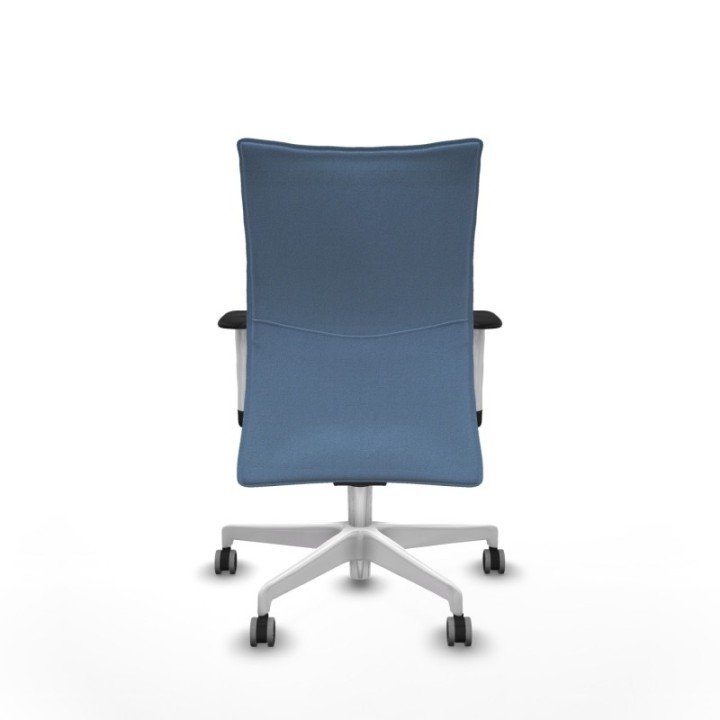 Albacete confidente sincro bali azul cielo brazos 1D blancos base blanca ruedas 65mm engomadas