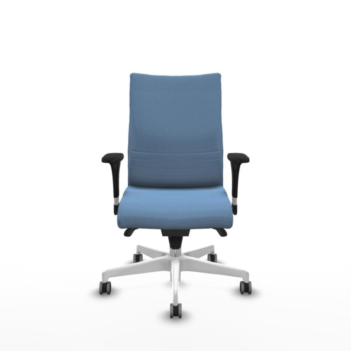 Albacete confidente sincro bali azul cielo brazos 1D base blanca ruedas 65mm engomadas