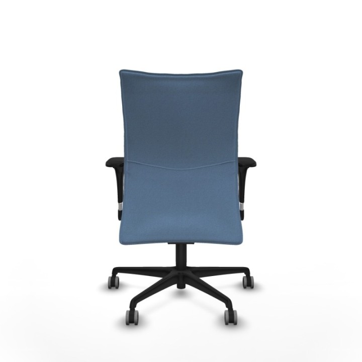 Albacete confidente sincro bali azul cielo brazos 1D base nailon ruedas 65mm engomadas