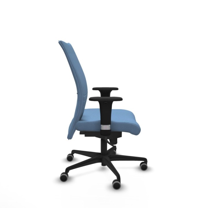 Albacete confidente sincro bali azul cielo brazos 1D base nailon ruedas 65mm engomadas