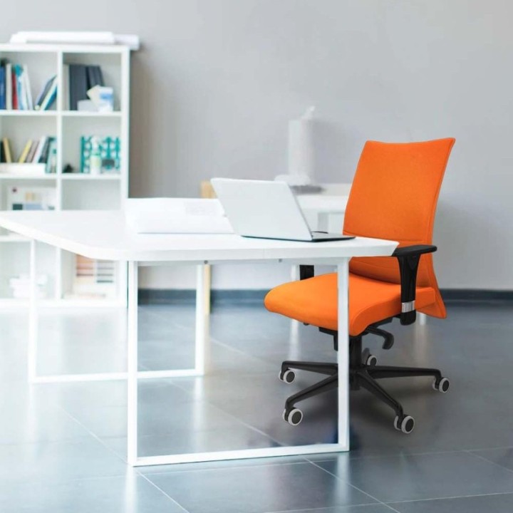 Albacete confidente sincro bali azul cielo brazos 1D base nailon ruedas 65mm engomadas