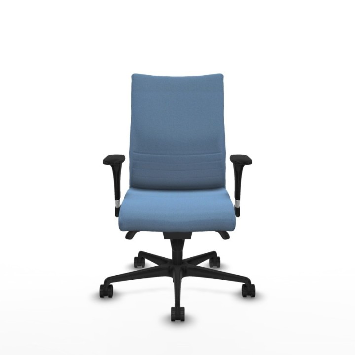 Albacete confidente sincro bali azul cielo brazos 1D base nailon ruedas 65 mm nailon