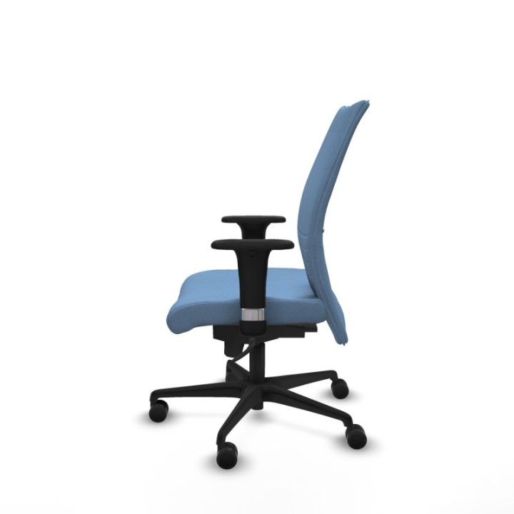 Albacete confidente sincro bali azul cielo brazos 1D base nailon ruedas 65 mm nailon