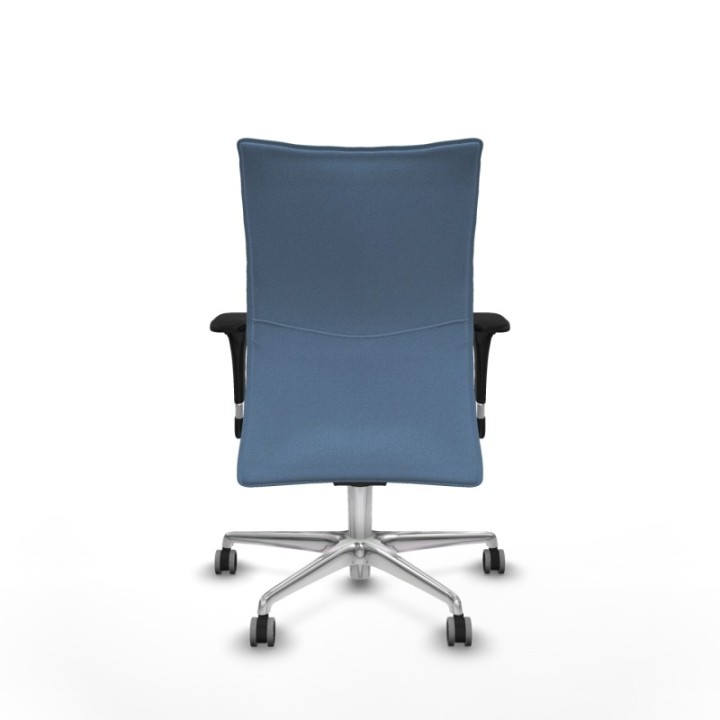 Albacete confidente sincro bali azul cielo brazos 1D base aluminio ruedas 65mm engomadas