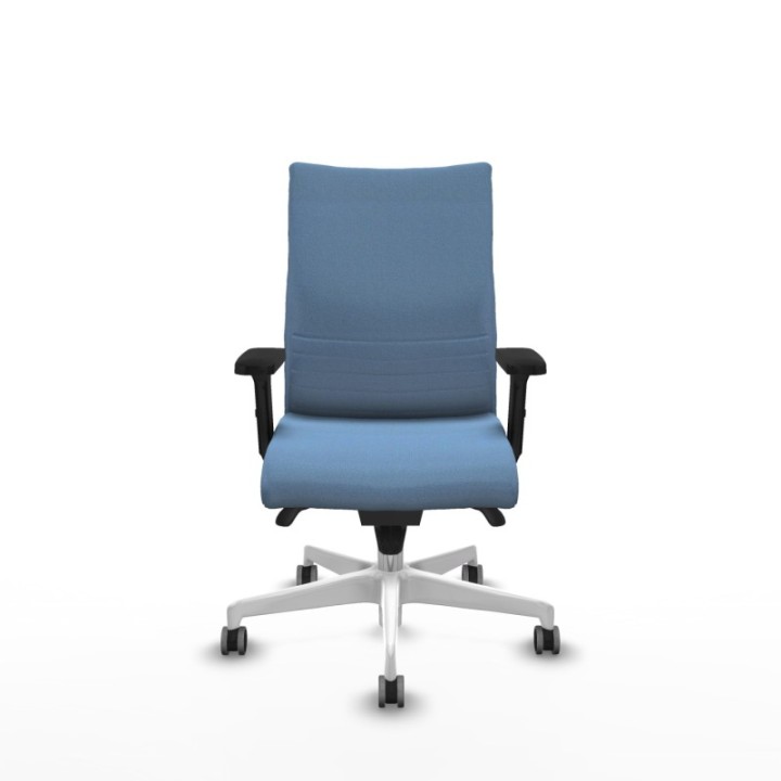 Albacete confidente sincro bali azul cielo brazos 2D base blanca ruedas 65mm engomadas